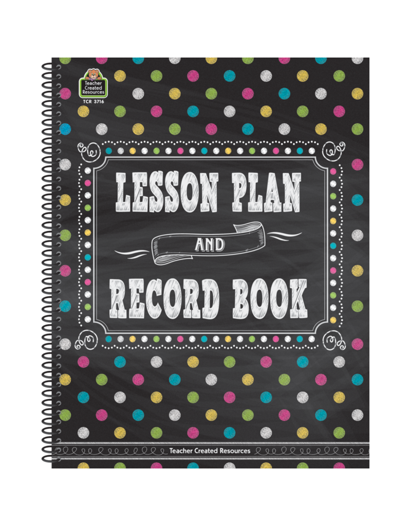 Chalkboard Brights Lesson Plan & Record Book