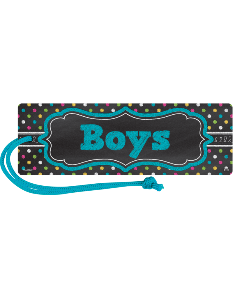 Chalkboard Brights Magnetic Boys Pass