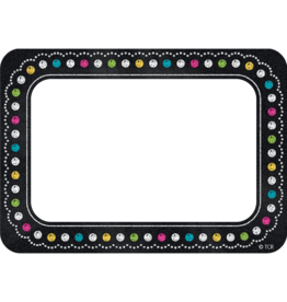 Chalkboard Brights Name Tags/Labels