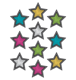 Chalkboard Brights Stars Accents