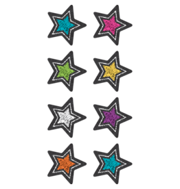 Chalkboard Brights Stars Mini Stickers