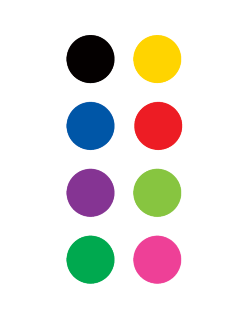 Colorful Circles Mini Stickers