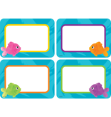 Colorful Fish Name Tags/Labels - Multi-Pack