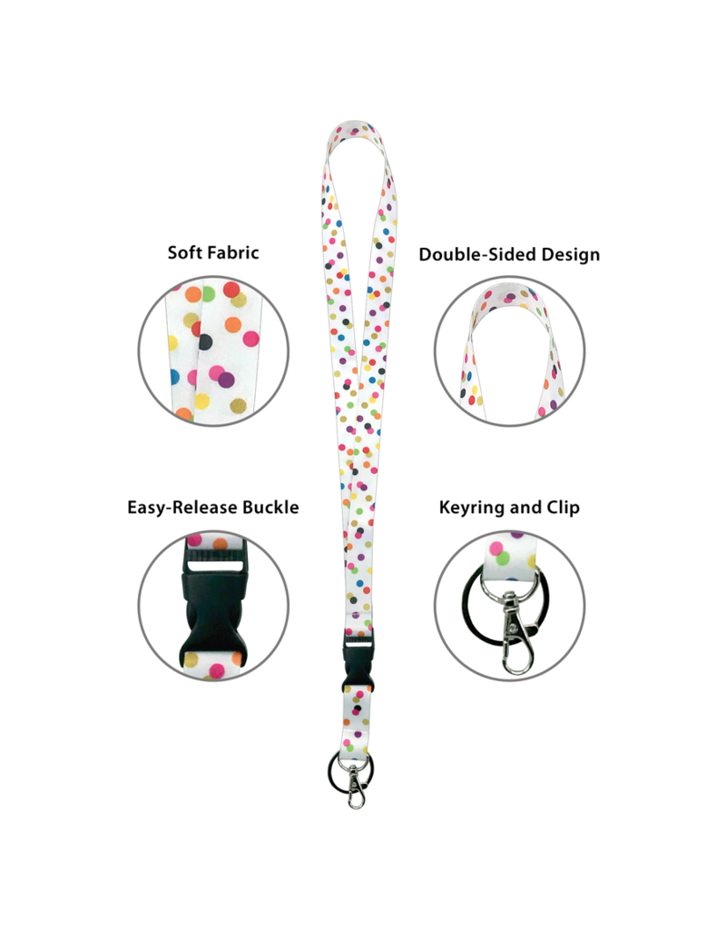 Confetti Lanyard