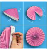 Confetti Hanging Paper Fans