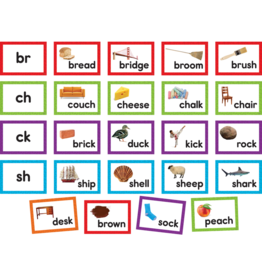 Consonant Blends and Digraphs Pocket Chart Cards