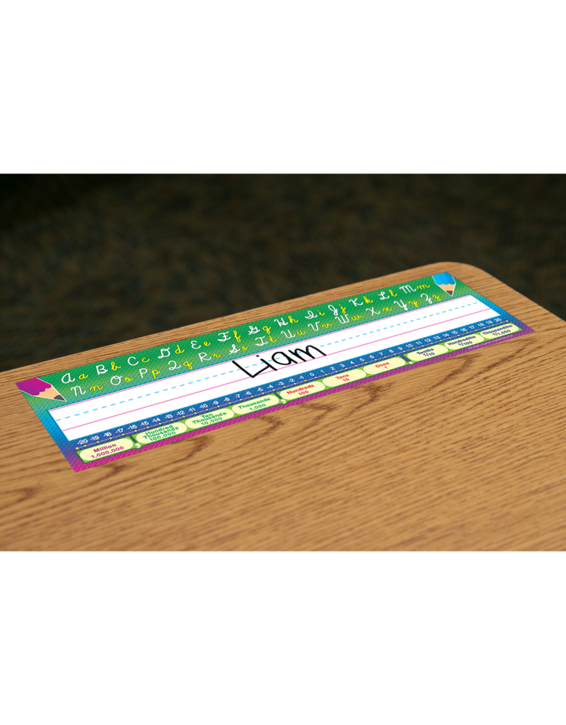 Cursive Writing Flat Name Plates