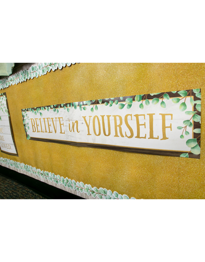 Eucalyptus Believe in Yourself Banner