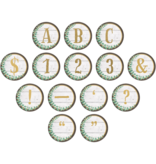 Eucalyptus Circle Letters