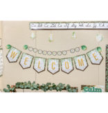 Eucalyptus Pennants Welcome Bulletin Board