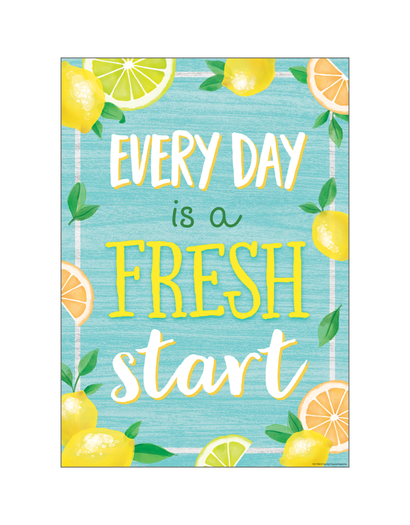 Every Day is a Fresh Start Positive Poster