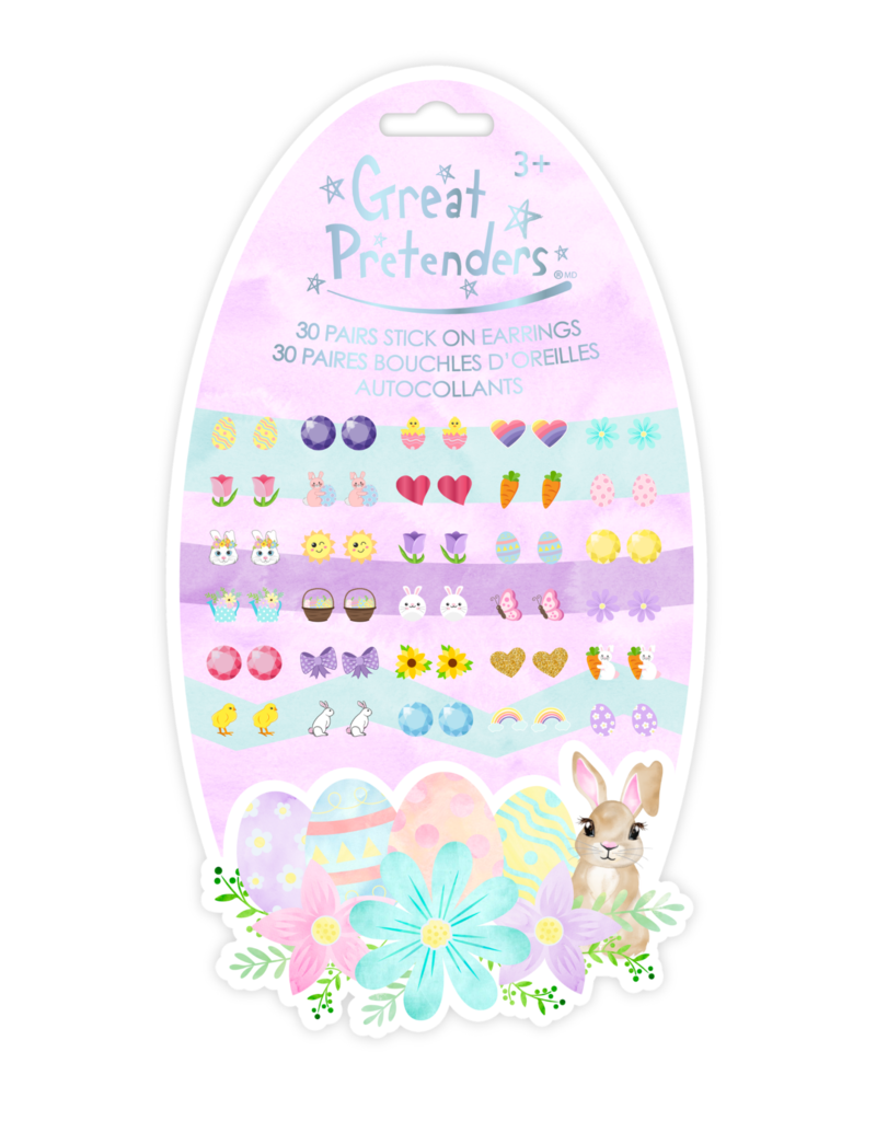 *Easter Bunny Sticker Earrings