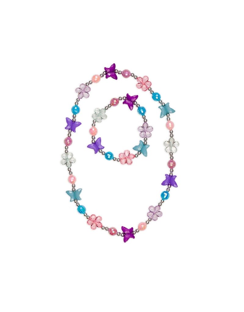 Flutter Me By Necklace and Bracelet Set