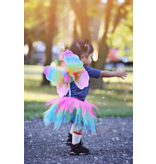 Neon Rainbow Skirt/Wings/Wand, Size 4-7