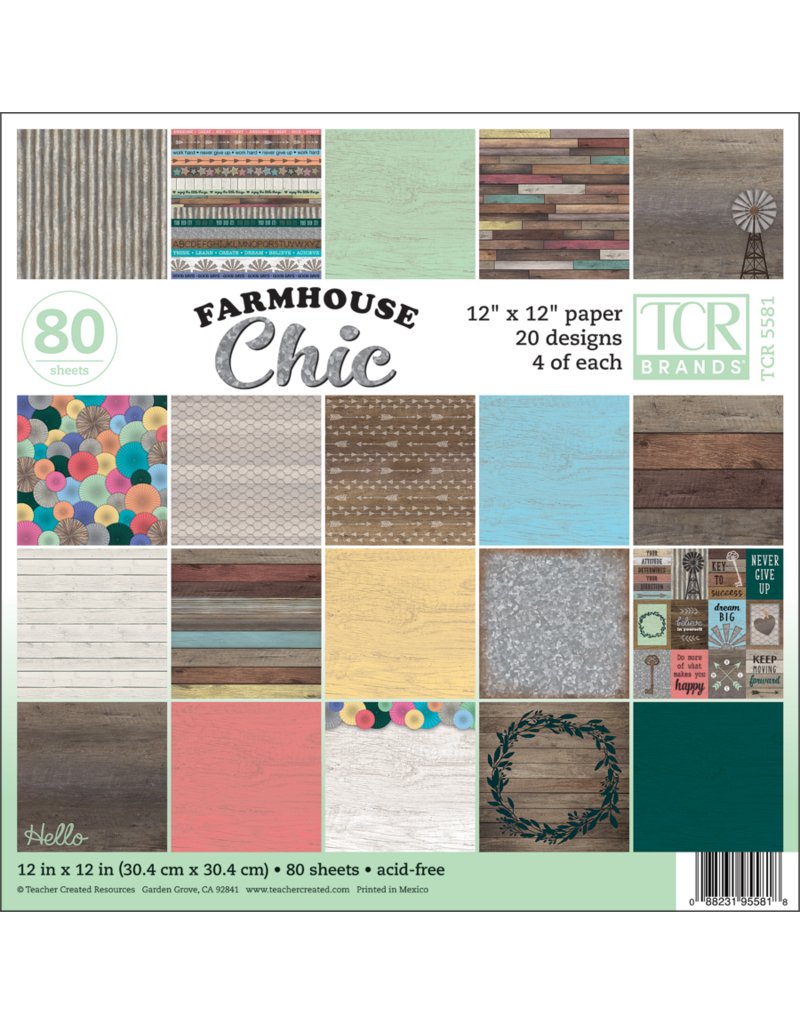 Farmhouse Chic Project Paper