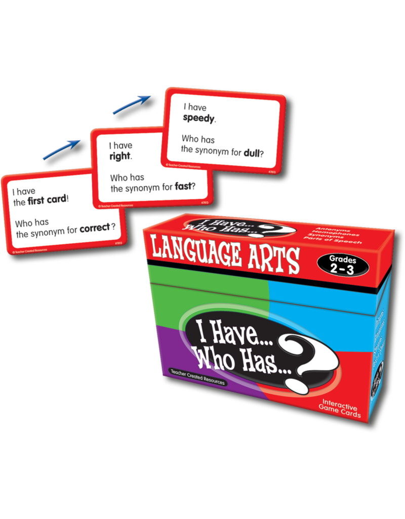 I Have… Who Has…? Language Arts Game