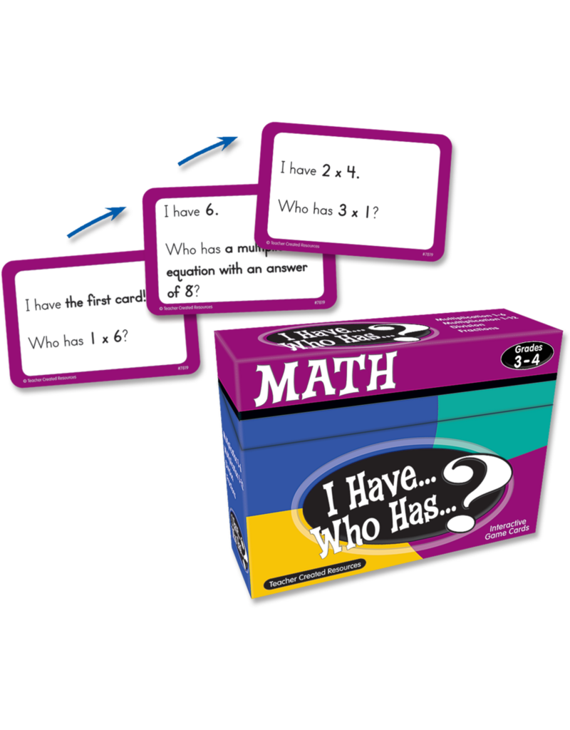 I Have… Who Has…? Math Game