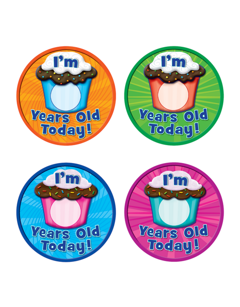 I'm ___ Years Old Today Wear 'Em Badges