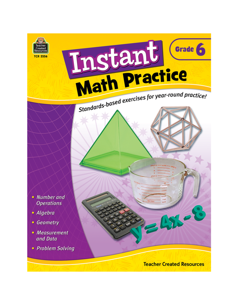 Instant Math Practice: Grades 2-6