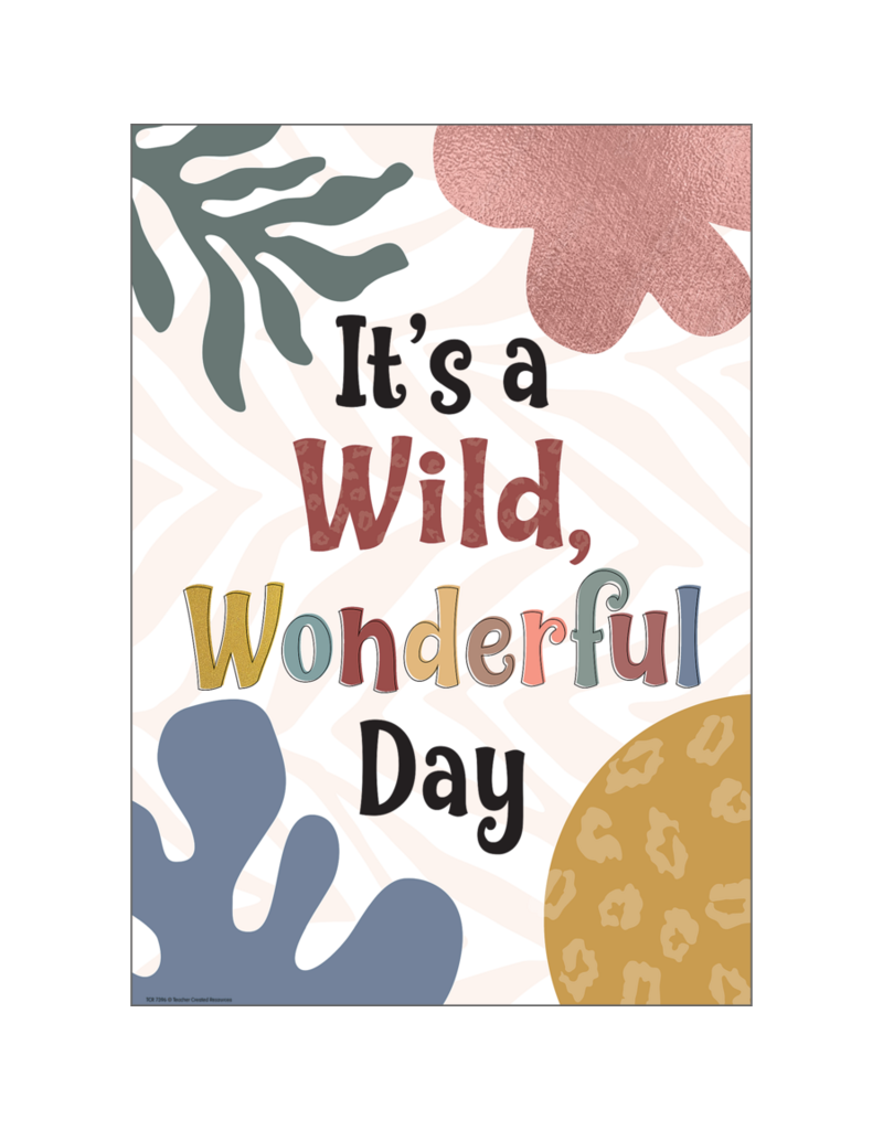 Wonderfully Wild It's A Wild, Wonderful Day Poster