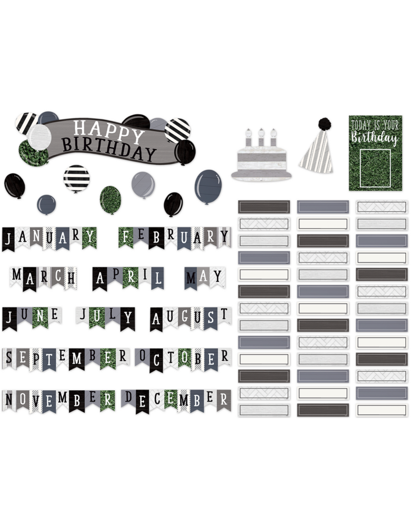 Modern Farmhouse Happy Birthday Mini Bulletin Board