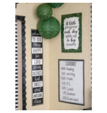 Modern Farmhouse Welcome to Our Class Banner