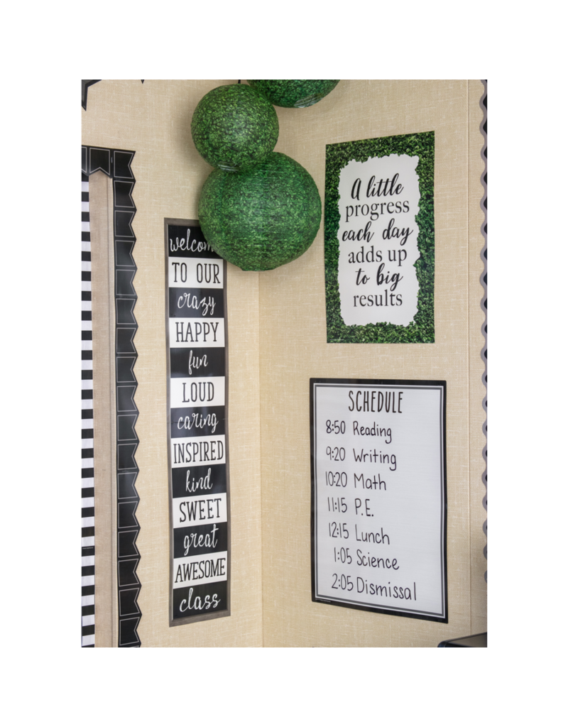 Modern Farmhouse Welcome to Our Class Banner