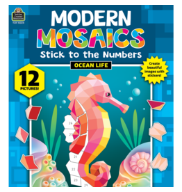 Ocean Life Modern Mosaics Stick to the Numbers