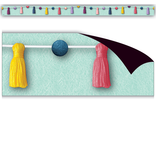 Oh Happy Day Pom-Poms and Tassels Magnetic Border