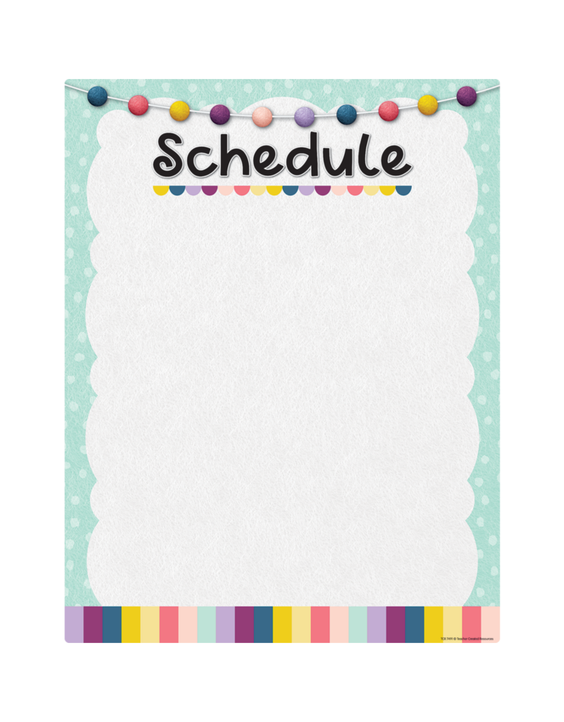 Oh Happy Day Schedule Write On Wipe Off Chart Tools 4 Teaching