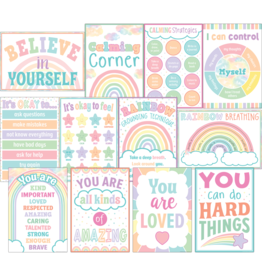 Pastel Pop Calming Strategies Small Poster Pack