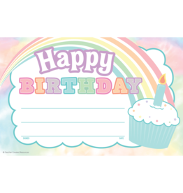 Pastel Pop Happy Birthday Awards