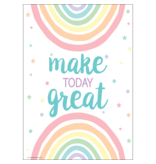 Pastel Pop Make Today Great Positive Poster