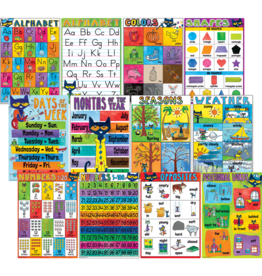 Pete the Cat Early Learning Small Poster Set