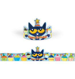 Pete the Cat Happy Birthday Crowns