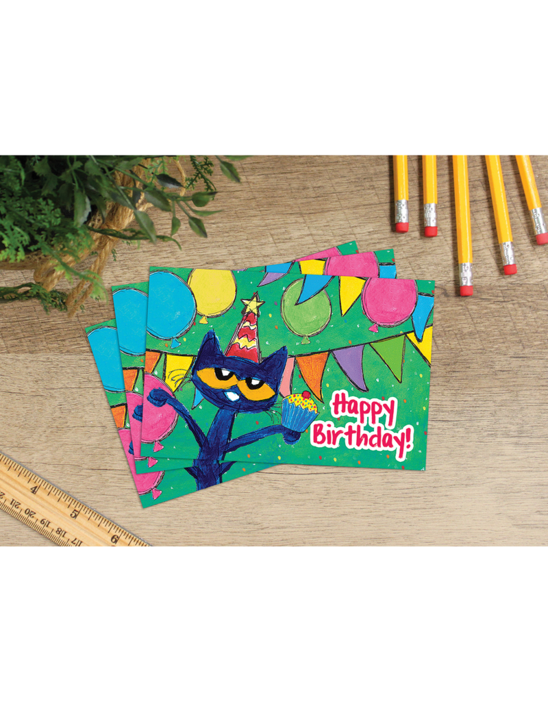 Pete the Cat Happy Birthday Postcards