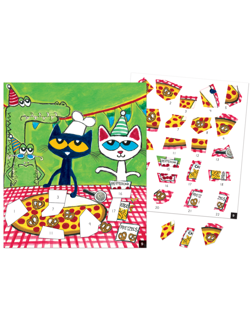 Pete the Cat Modern Mosaics Stick to the Numbers