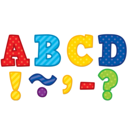 Playful Patterns Bold Block 3" Magnetic Letters