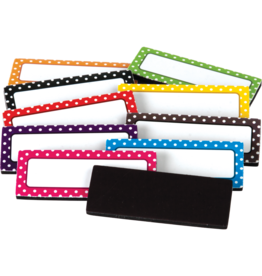 Polka Dots Magnetic Labels