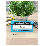 Polka Dots Punch Cards