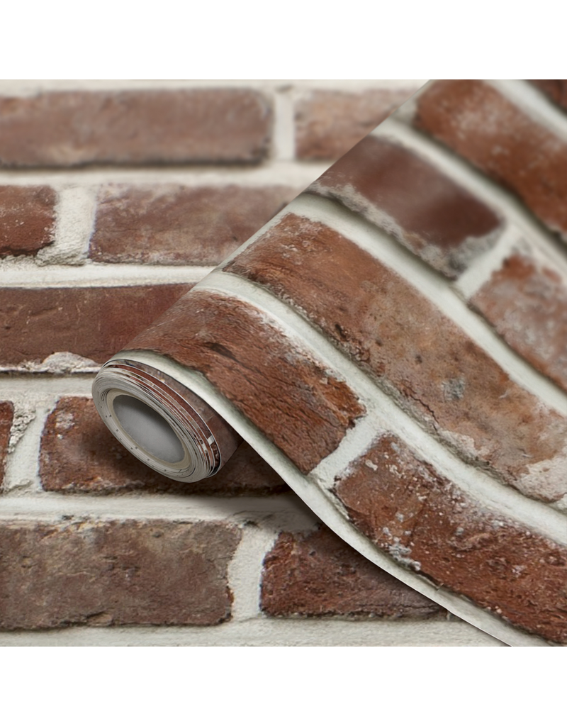 Red Brick Pell and Stick Decorative Paper Tools 4 Teaching