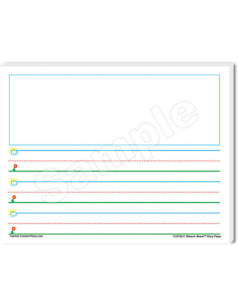 Smart Start K-1 Writing Paper: 100 sheets - Tools 4 Teaching