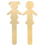 STEM Basics: People-Shaped Craft Sticks - 50 Count