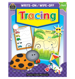 Tracing Write-On Wipe-Off Book