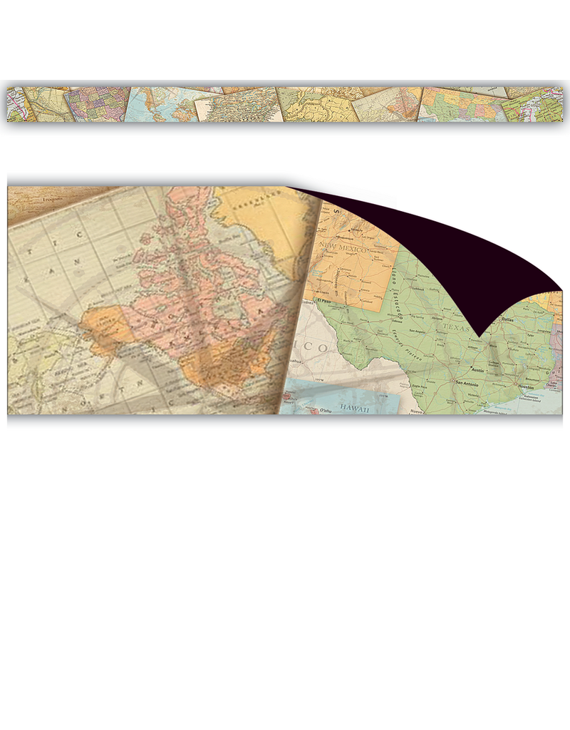 Travel the Map Magnetic Border