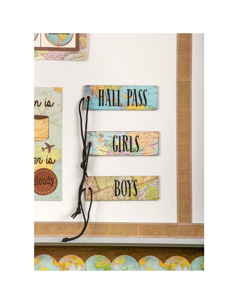 Travel the Map Magnetic Hall Pass