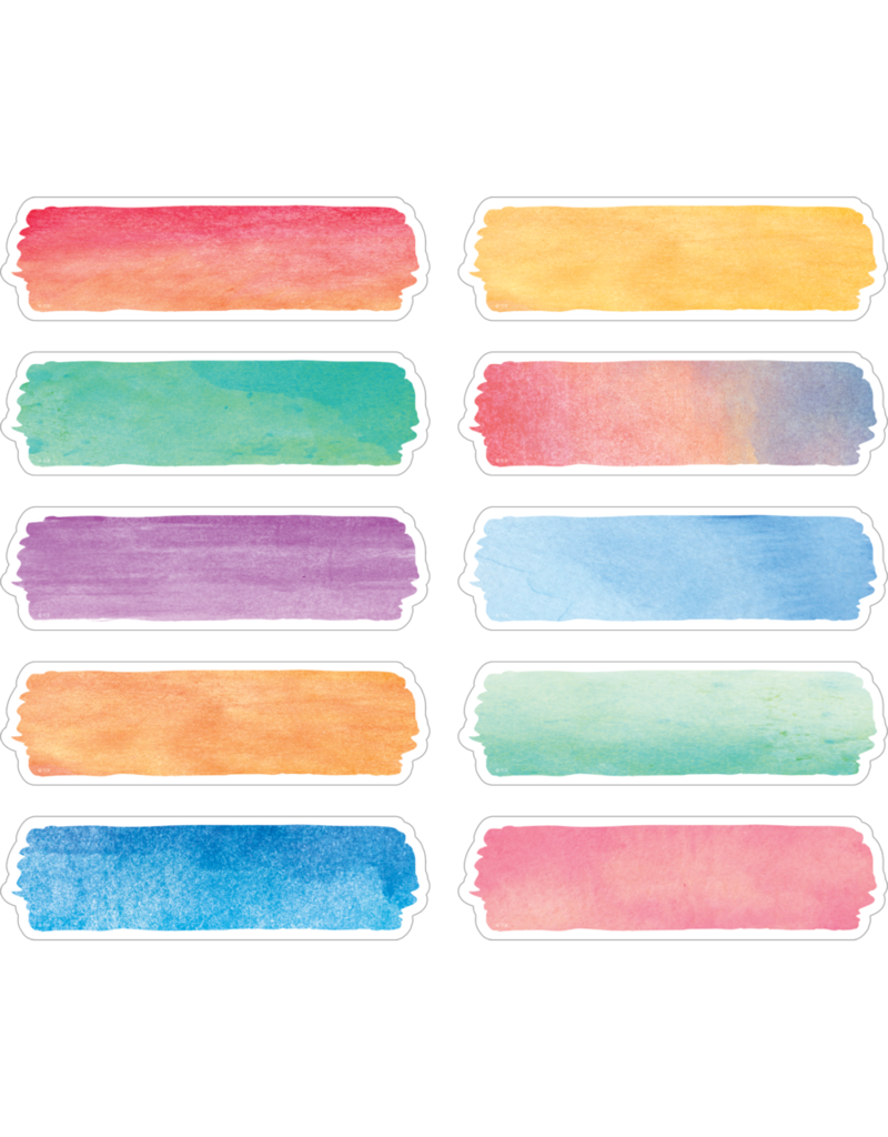Watercolor Labels