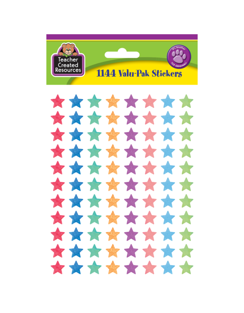 Watercolor Stars Mini Stickers Valu-Pak