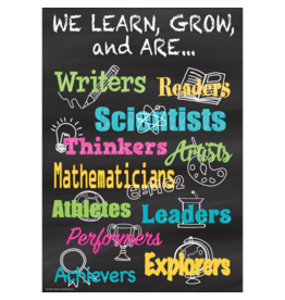 We Learn, Grow, and Are...Positive Poster
