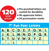 Wonderfully Wild 7" Fun Font Letters